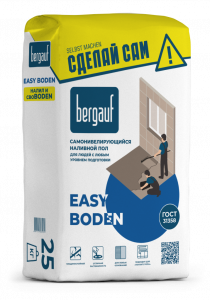 Bergauf Easy Boden, самонивелирующийся наливной пол, 25 кг